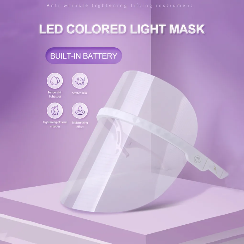 Best 3 Kleuren Led-Masker Led-Therapie