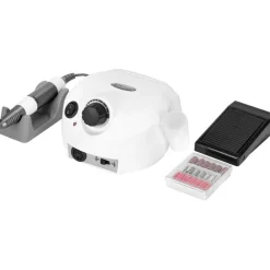 ActivPower elektrische nagelvijl voor manicure en pedicure met voetpedaal Manicure- En/Of Pedicureset|Nagelverzorging