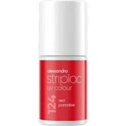 Online Striplac UV Colour 124 Red Paradise Nagellak Gellak|Nagellak