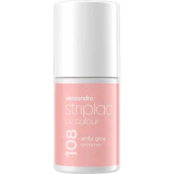 Sale Striplac UV Colour 108 Sinful Glow Nagellak Gellak|Nagellak