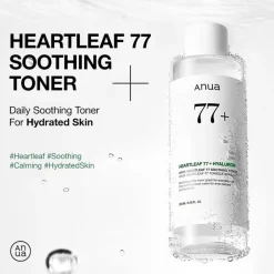 Heartleaf 77% Soothing Toner Korean Skincare|Gezichtsreiniging