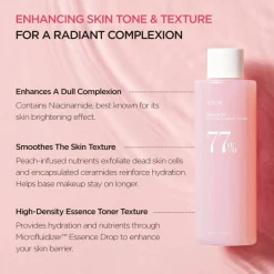 Peach 77 Niacin Essence Toner Korean Skincare|Gezichtsreiniging