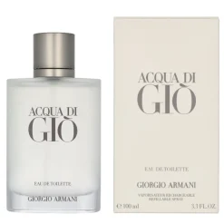 New Armani Acqua Di Gio Pour Homme - Eau de Toilette Refillable 100ml Heren Herenparfum
