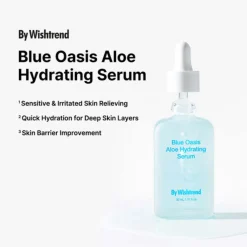 Best Blue Oasis Aloe Hydrating Serum Korean Skincare|Serum