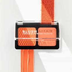 Clearance Blush Affair 030 Absolute Apricot Cream & Powder Palette Blush