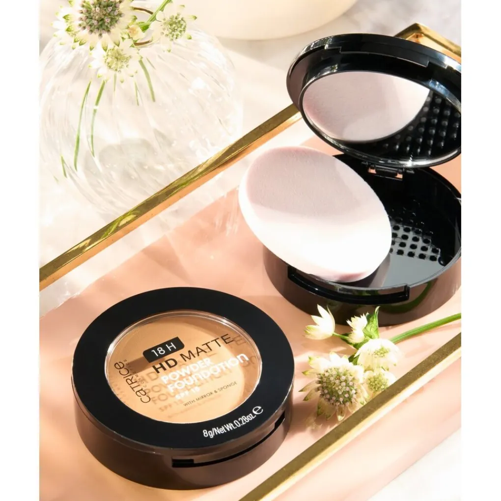 Discount 18H HD Matte 030W Powder Foundation Gezichtspoeder