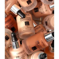 Online HD 34 Medium Beige Liquid Coverage Foundation Foundation