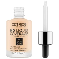 Discount HD 002 Porcelain Beige Liquid Coverage Foundation Foundation