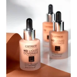 Discount HD 002 Porcelain Beige Liquid Coverage Foundation Foundation