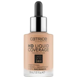 Online HD 040 Warm Beige Liquid Coverage Foundation Foundation