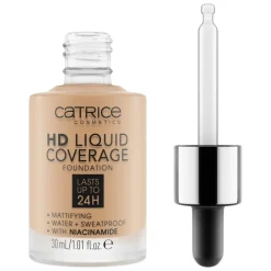 Best HD Liquid Coverage 032 Nude Beige Foundation Foundation