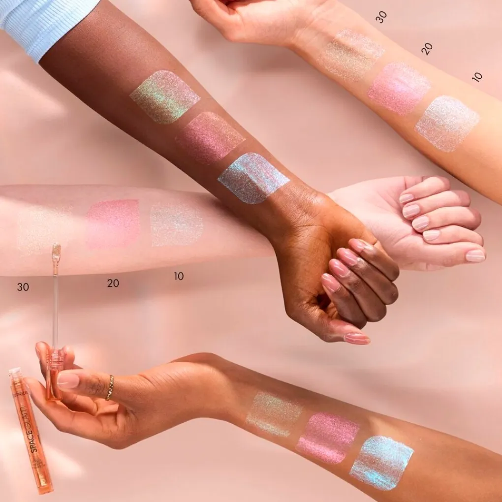 Hot Space Glam 020 Cosmic Lights Liquid Chrome Eyeshadow Oogschaduw