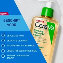 Online Hydraterende Schuimende Reinigingsolie Dermacare|Gezichtsreiniging