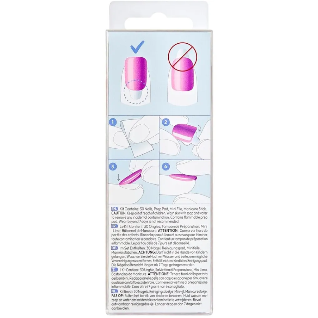 Outlet Color FX by The No Glue Mani Levels Kunstnagels Nagelverzorging