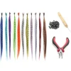 New Feather Extension Startset Haarspelden