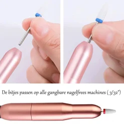 Outlet Nagelfrees Bitjes 7-delige Set Compleet Manicure- En/Of Pedicureset