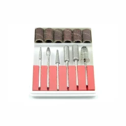 New Opzetfrezen Freesmachine Met Schuurrolletjes Manicure- En/Of Pedicureset