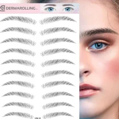 Sale Semi-Permanente Waterproof Wenkbrauw Tattoo Sticker Wenkbrauw Make-Up