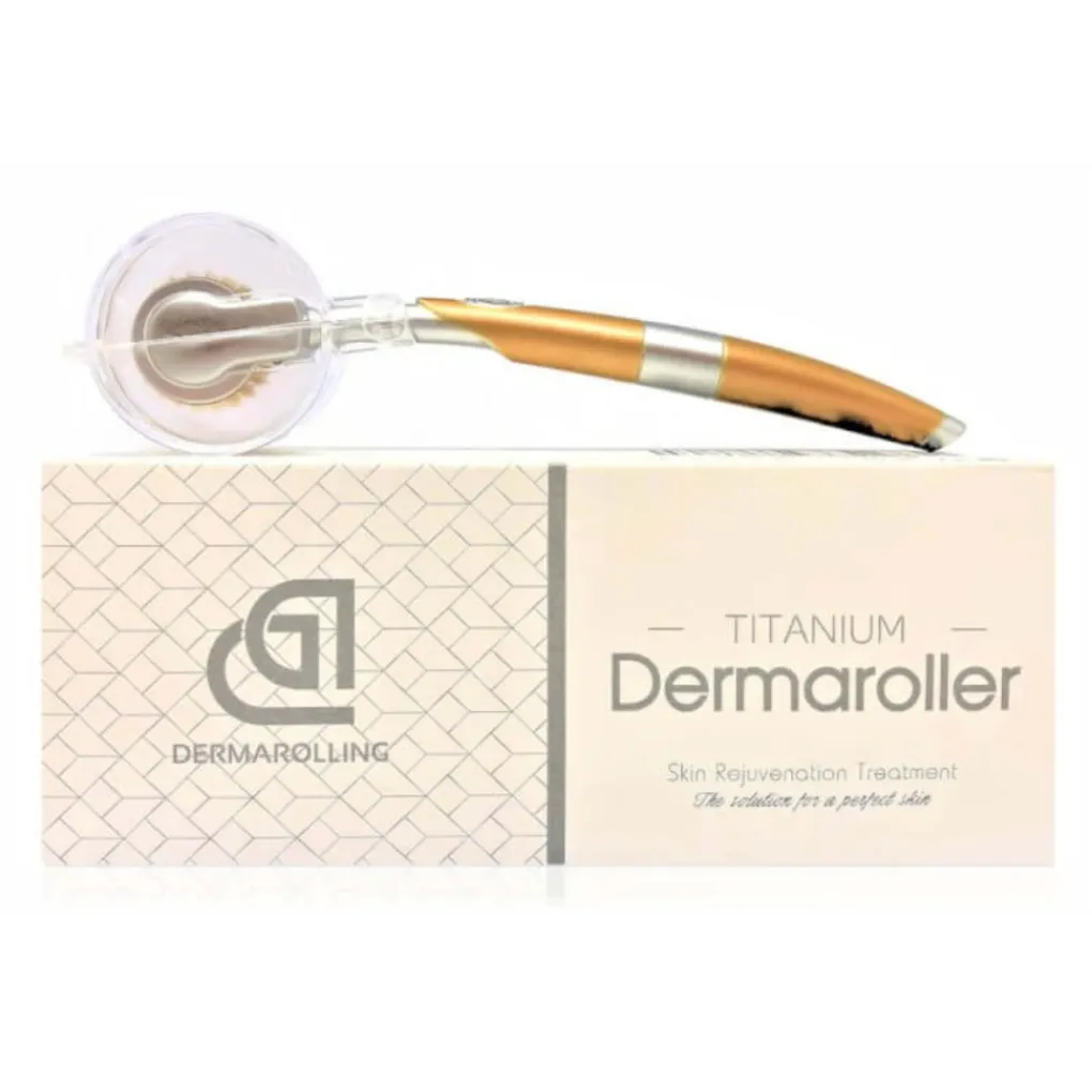 Online Titanium Dermaroller 192 naalden 1.0mm Gezichtsstomers