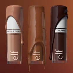 Sale e.l.f. Camo Fair/Light Liquid Bronzer & Contour Contour|Bronzer