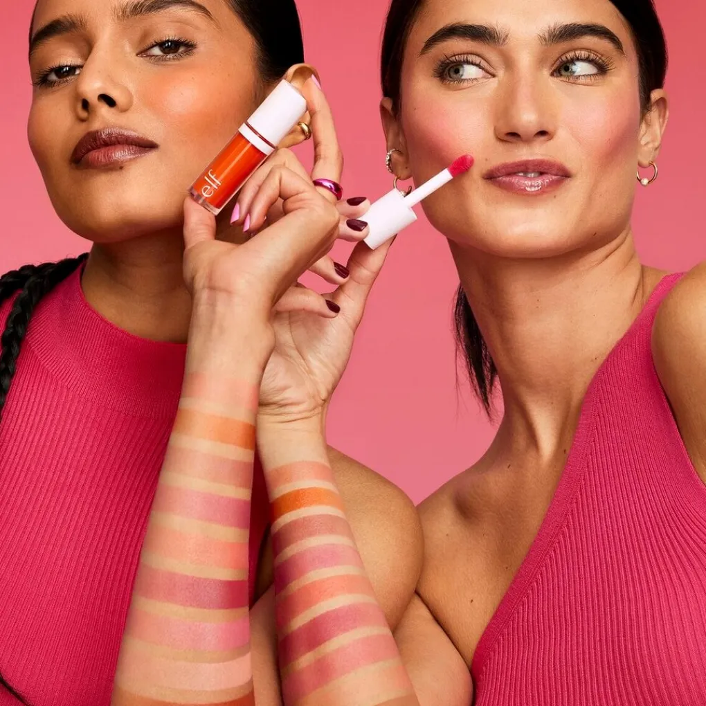Sale e.l.f. Camo Peach Perfect Liquid Blush Blush