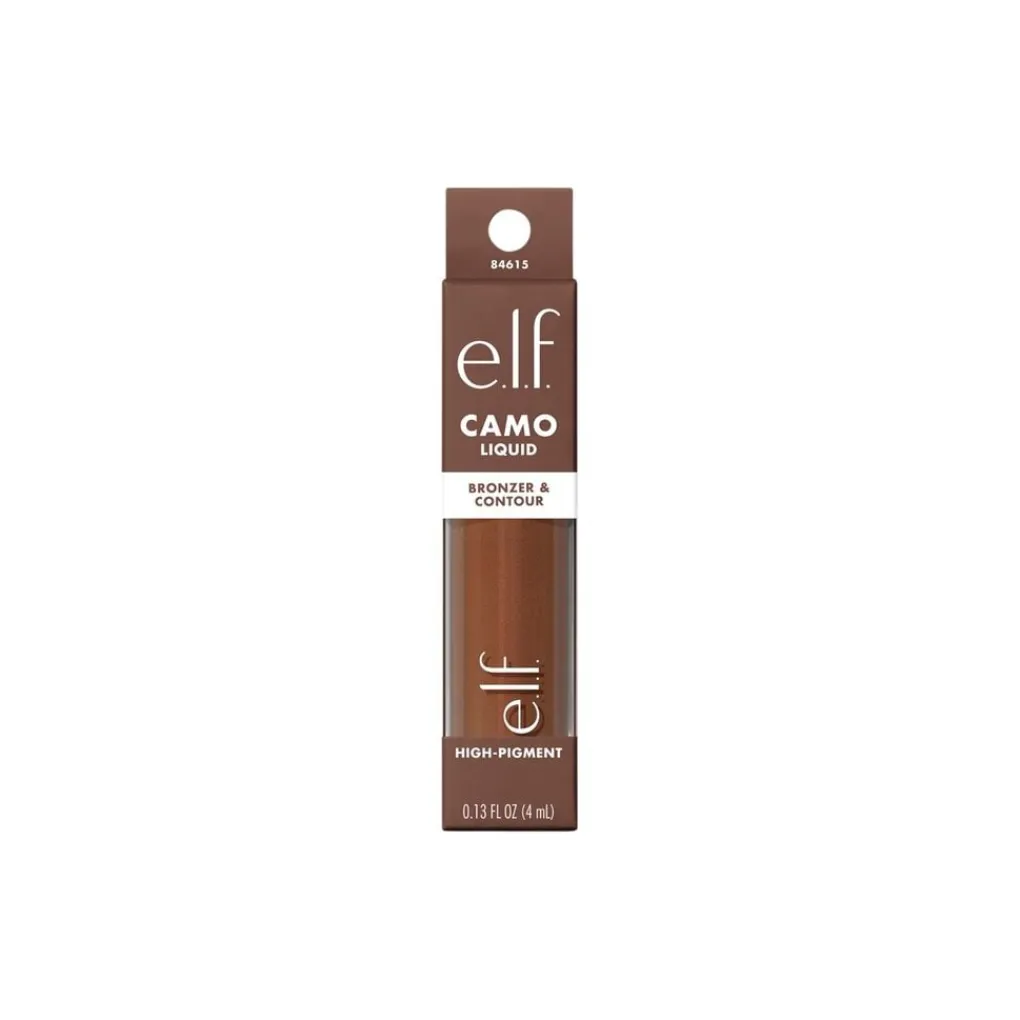 Online e.l.f. Camo Tan/Deep Liquid Bronzer & Contour Contour|Bronzer