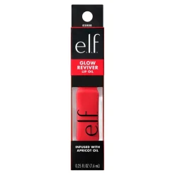 Sale e.l.f. Glow Reviver Red Delicious Lip Oil Lipmake-Up