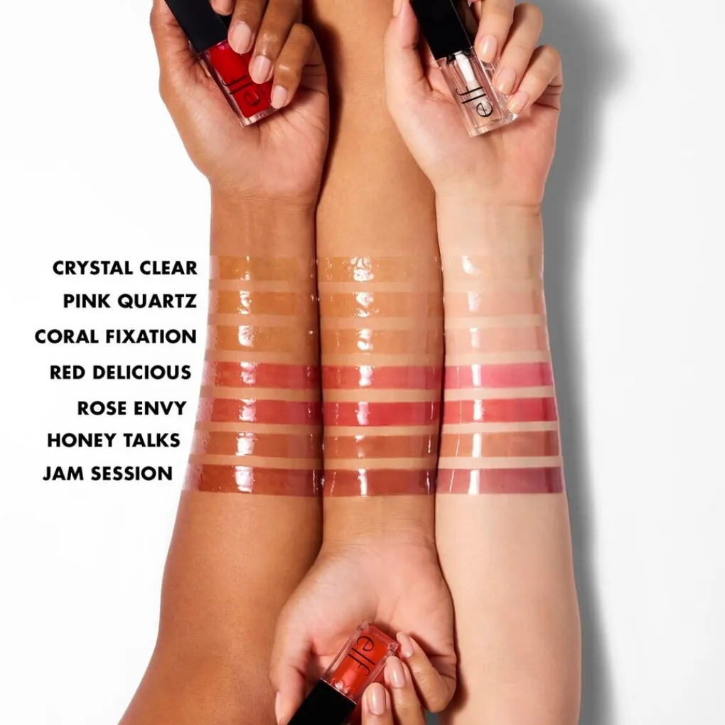 Sale e.l.f. Glow Reviver Red Delicious Lip Oil Lipmake-Up
