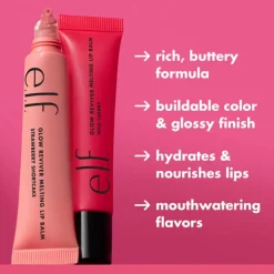 Hot e.l.f. Glow Reviver Wild Cherry Melting Lipbalm Lipmake-Up