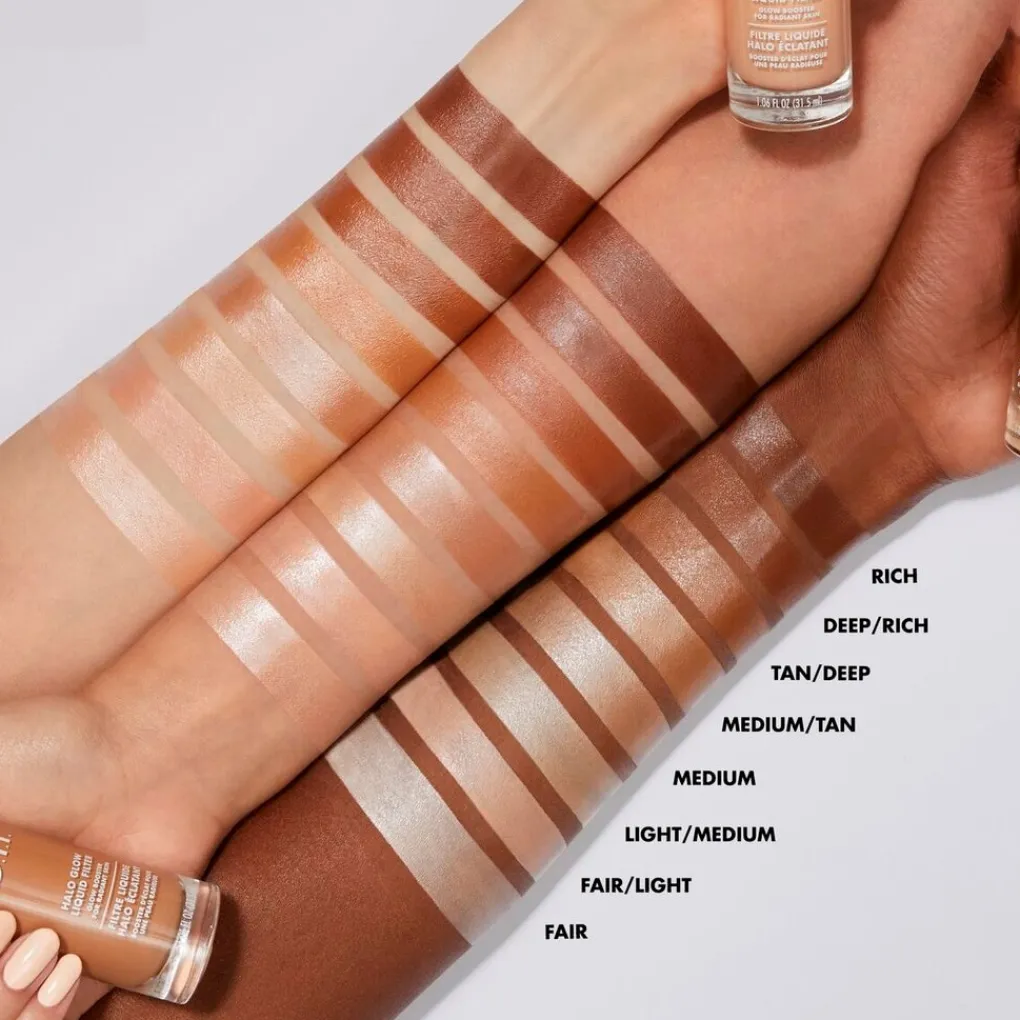 Clearance e.l.f. Halo Glow 0 Fair Liquid Filter Foundation