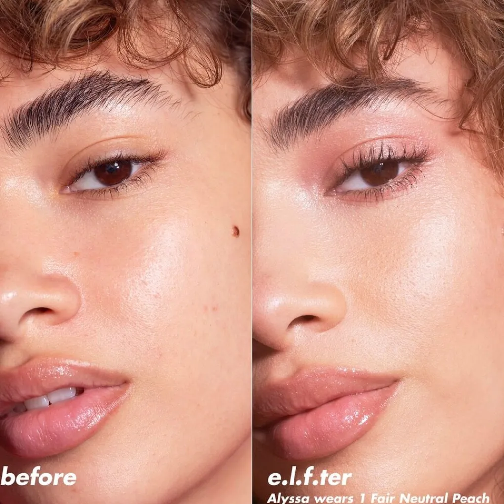 Clearance e.l.f. Halo Glow Powder Filter Medium Neutral Pressed Powder Highlighter|Gezichtspoeder