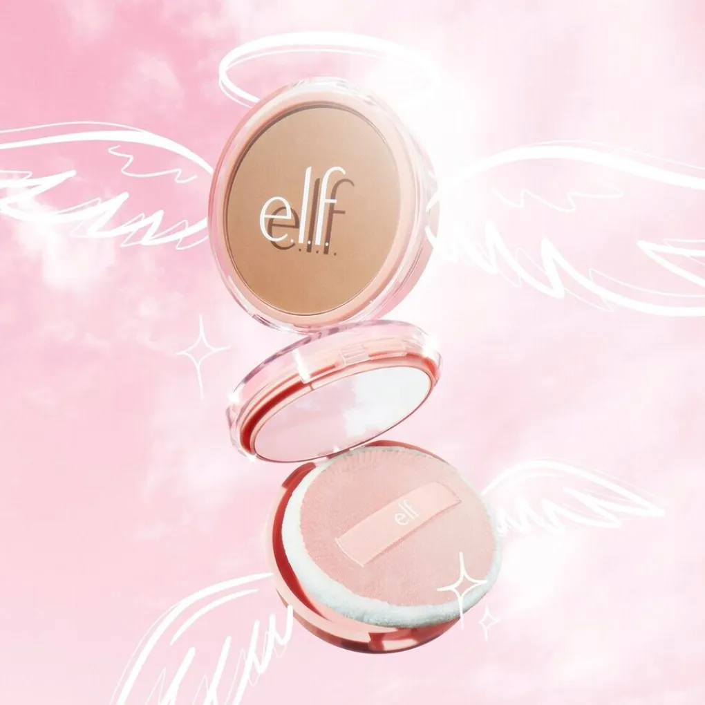 New e.l.f. Halo Glow Powder Filter Medium Warm Pressed Powder Highlighter|Gezichtspoeder