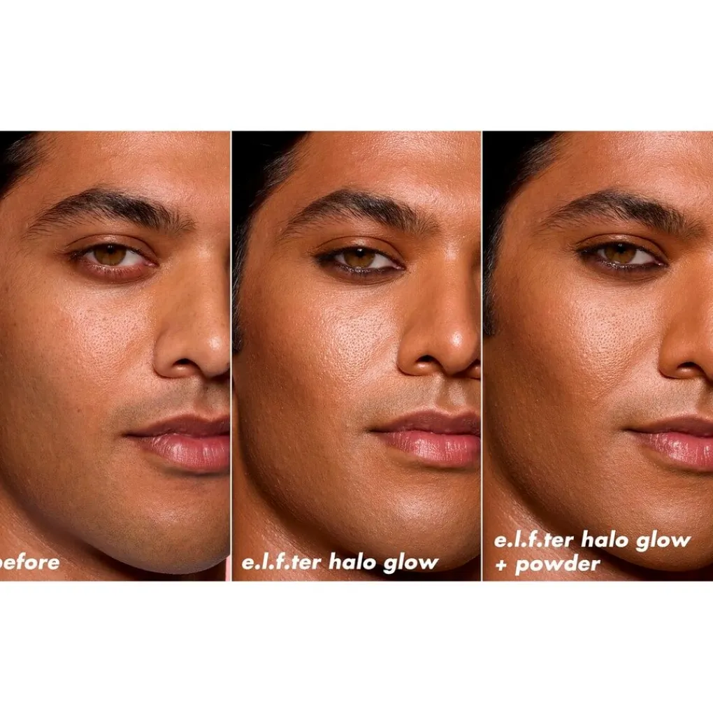Outlet e.l.f. Halo Glow Tan Neutral Warm Powder Filter Highlighter|Gezichtspoeder