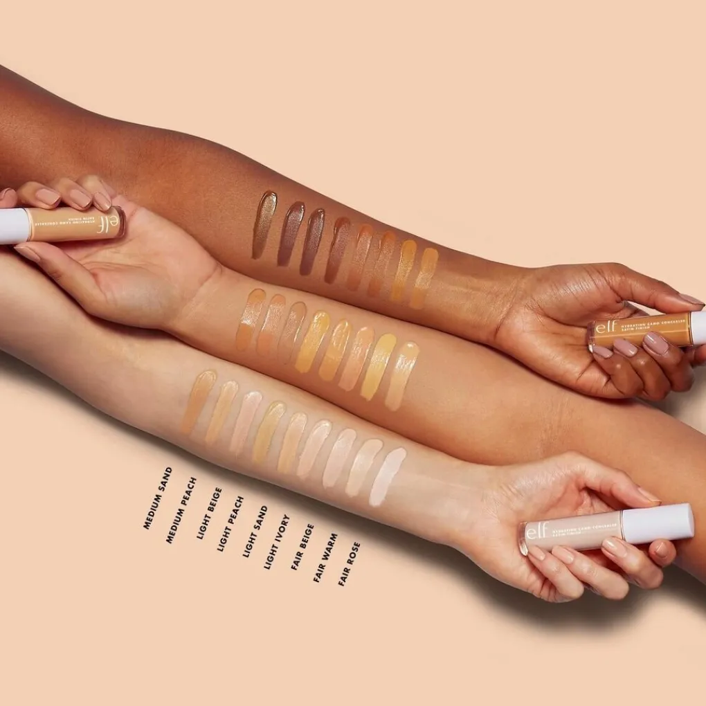 Sale e.l.f. Light Ivory Hydrating Camo Concealer Satin Finish Concealer