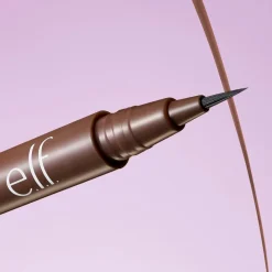 Sale e.l.f. Neutral Brown Holy Strokes Micro-Fine Brow Pen Make-Up Kwasten|Wenkbrauw Make-Up