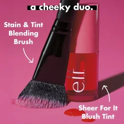 Discount e.l.f. Sheer For It Left on Red Blush Tint Blush