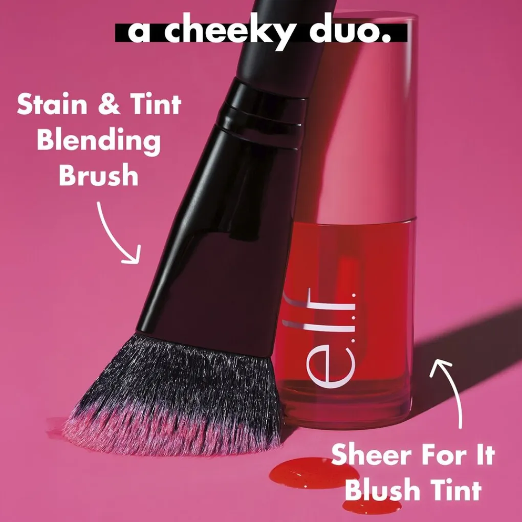 Discount e.l.f. Sheer For It Left on Red Blush Tint Blush