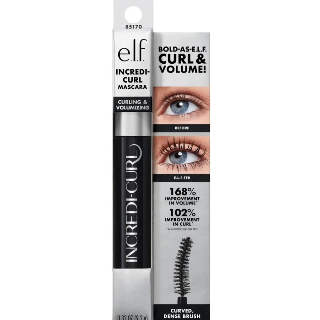 Sale e.l.f. Soft Black Incredible Curl Mascara Mascara