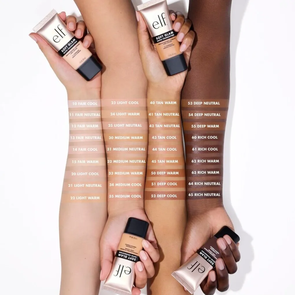 Clearance e.l.f. Soft Glam 11 Fair Neutral Satin Foundation Foundation