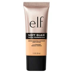 Clearance e.l.f. Soft Glam 24 Light Warm Satin Foundation Foundation