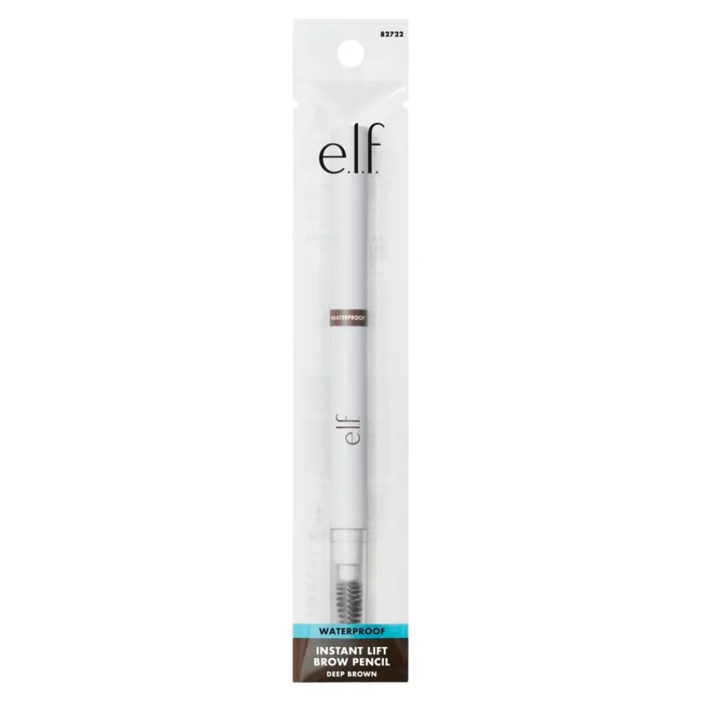 Discount e.l.f. Waterproof Deep Brown Instant Lift Brow Pencil Make-Up Kwasten|Wenkbrauw Make-Up