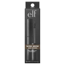 Clearance e.l.f. Wow Brow Deep Brown Volumizing Fiber Gel Wenkbrauw Make-Up