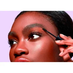 Clearance e.l.f. Wow Brow Deep Brown Volumizing Fiber Gel Wenkbrauw Make-Up