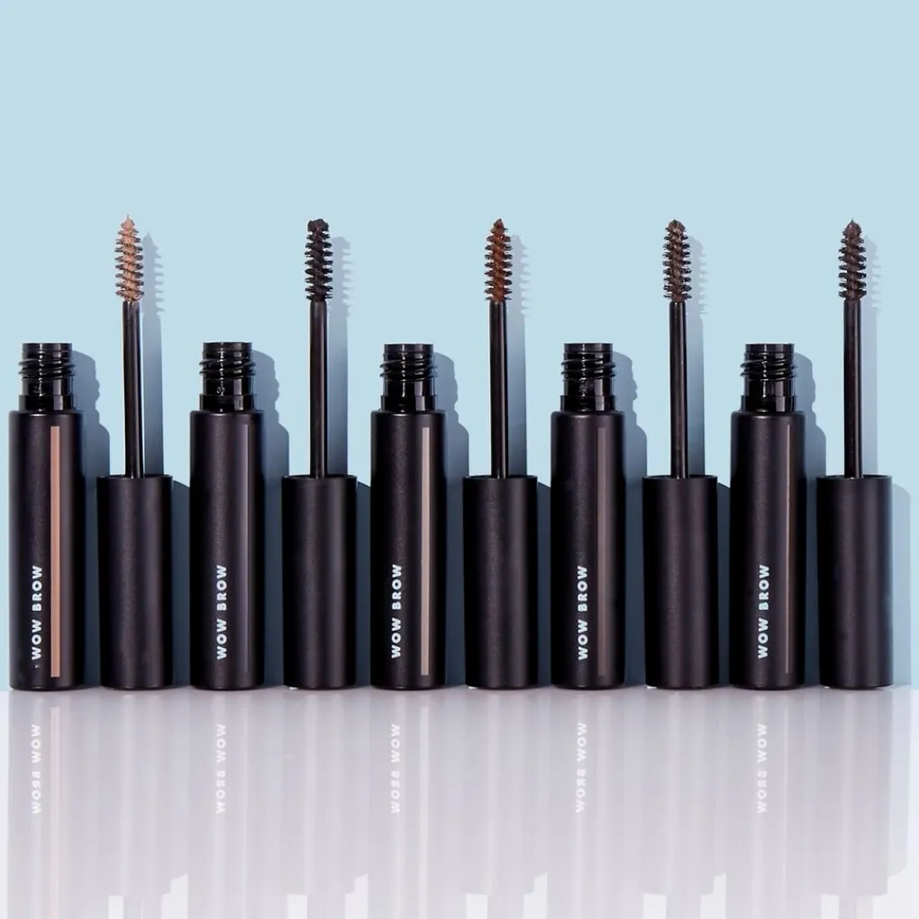 Clearance e.l.f. Wow Brow Deep Brown Volumizing Fiber Gel Wenkbrauw Make-Up