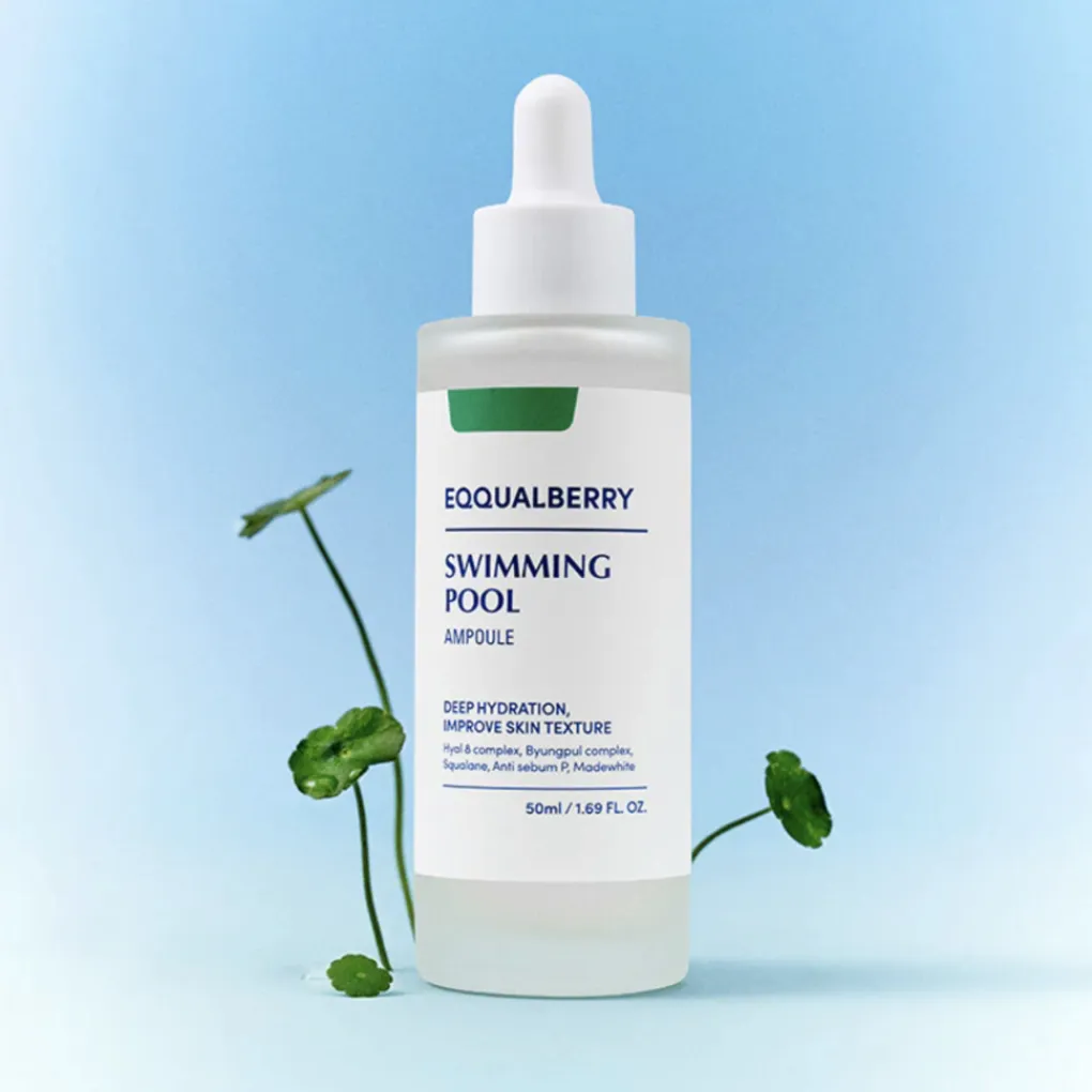 Best EQQUALBERRY Swimming Pool Ampoule 50ml Korean Skincare