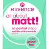 All About Matt! Oil Control Blotting Paper Gezichtspoeder