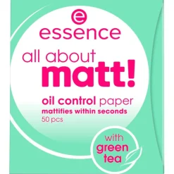 All About Matt! Oil Control Blotting Paper Gezichtspoeder