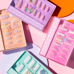 Sale What The Fake! 04 Bare White Press-On Nails Manicure Nagelverzorging