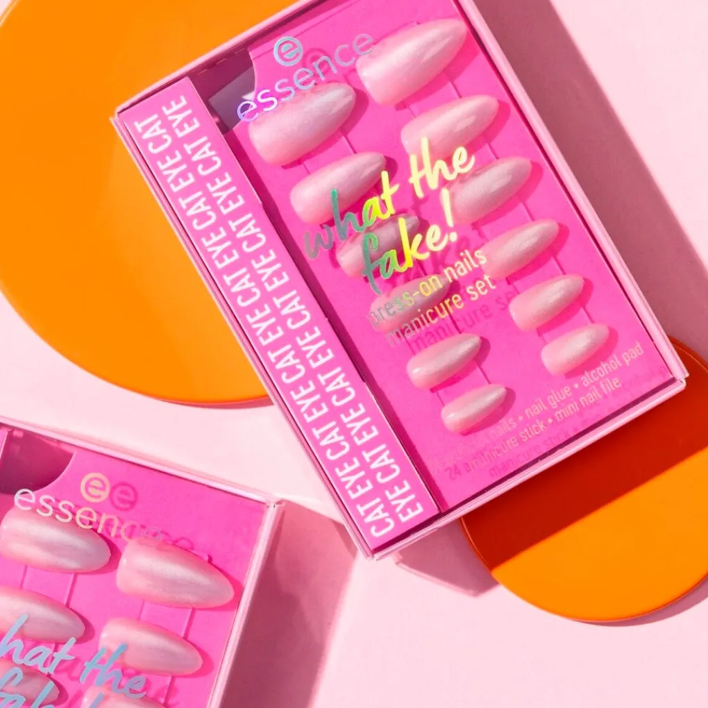 Discount What The Fake! 02 Cat Eye Press-On Nails Manicure Nagelverzorging