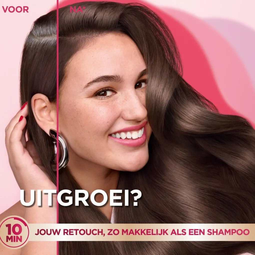 Discount Color Retouch 3.0 Donkerbruin Haarkleuring Haarverf